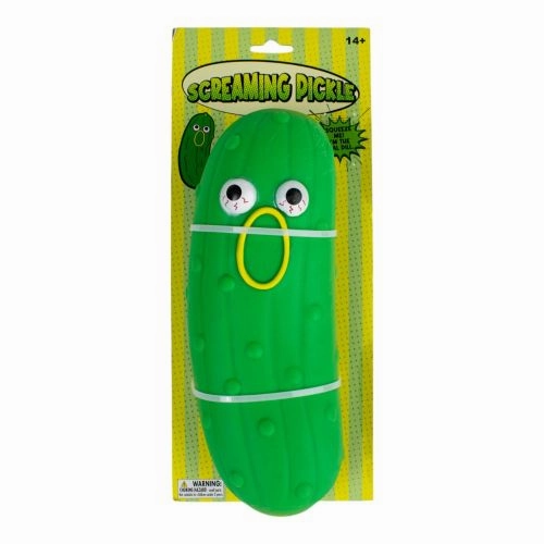 Screaming Pickle Squeak Toy for Irresistible Fun