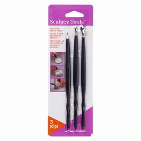 Sculpey Sculptor's Dream Dual End Detail Tools  3pc Sculpting Set