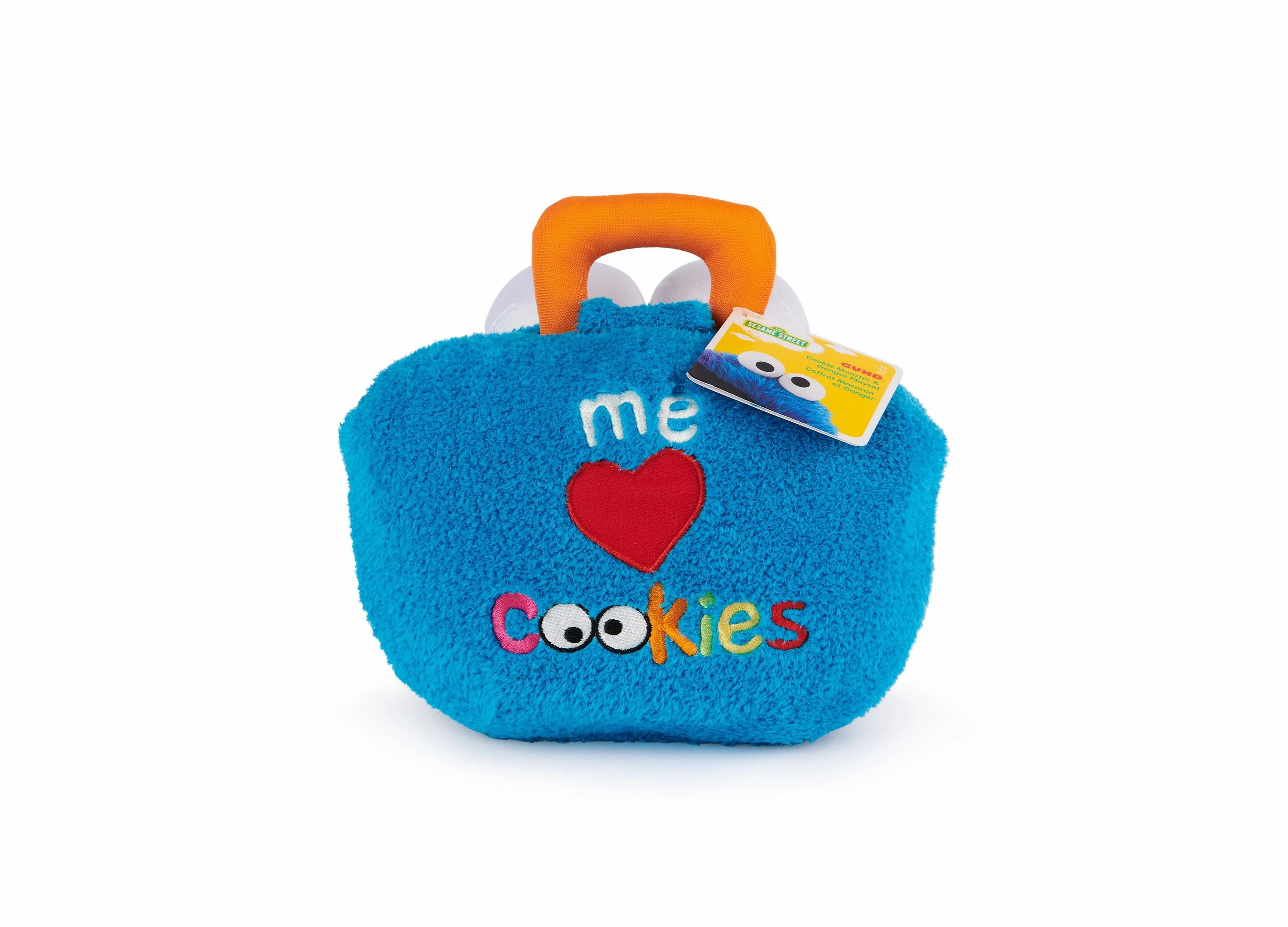 Sesame Street Cookie Monster & Gonger 8 inch Interactive Plush Playset