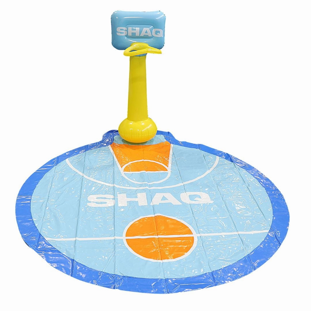 SHAQ Basketball Sprinkler Fun Mat - Outdoor Water Play