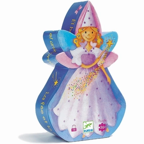 Silhouette Puzzle - Fairy & Unicorn