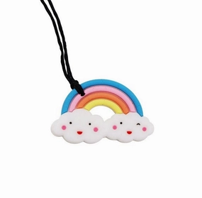 Silicone Pendant - Rainbow
