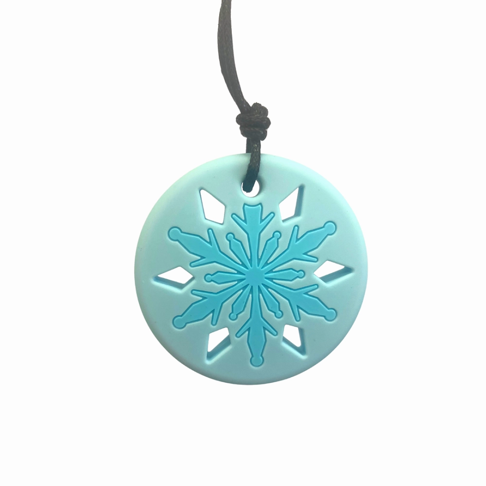 Silicone Pendant - Snowflake