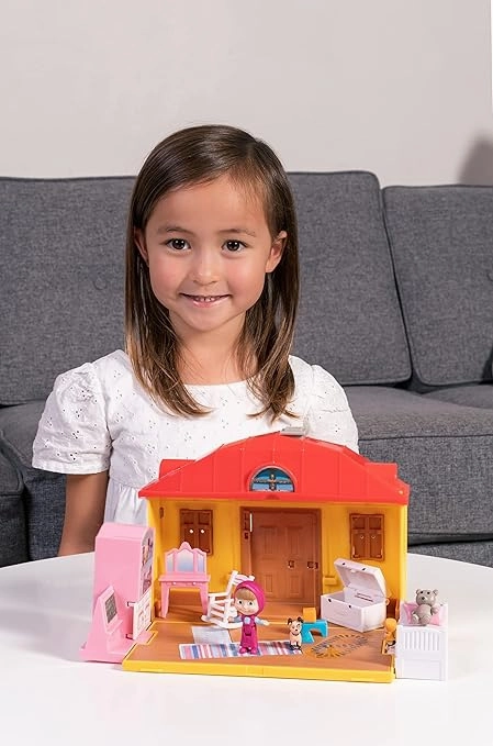 Simba Masha and The Bear Masha`s House Playset For Ages 3 