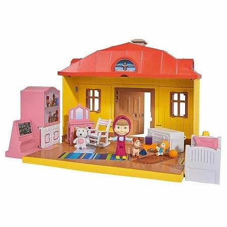 Simba Masha and The Bear Masha`s House Playset For Ages 3 