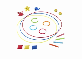 Sizzlin Cool Deluxe 19-Piece Pool Diving Toy Set