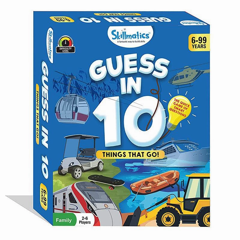 Skillmatics - Guess in 10 - Things That Go!