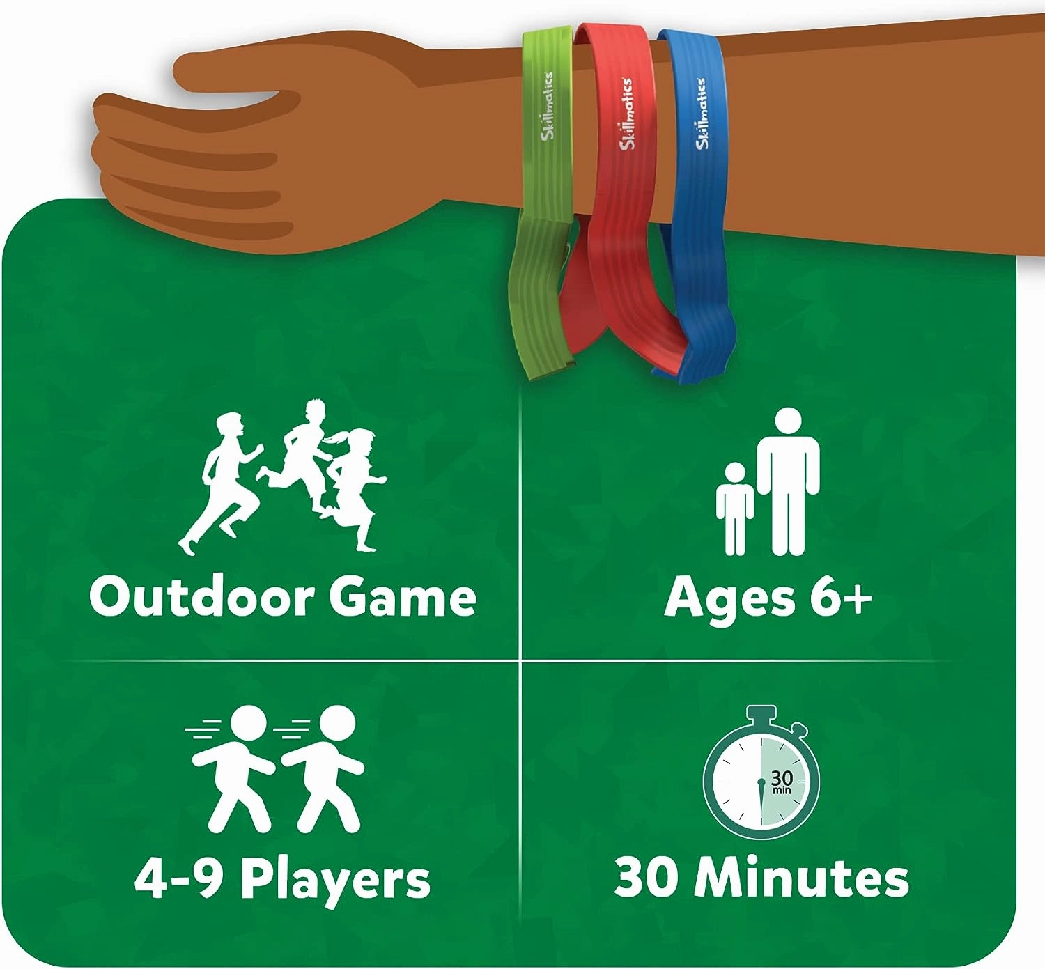 Skillmatics Rapid Rumble Outdoor Edition Game Of Catch for Ages 6 & Up