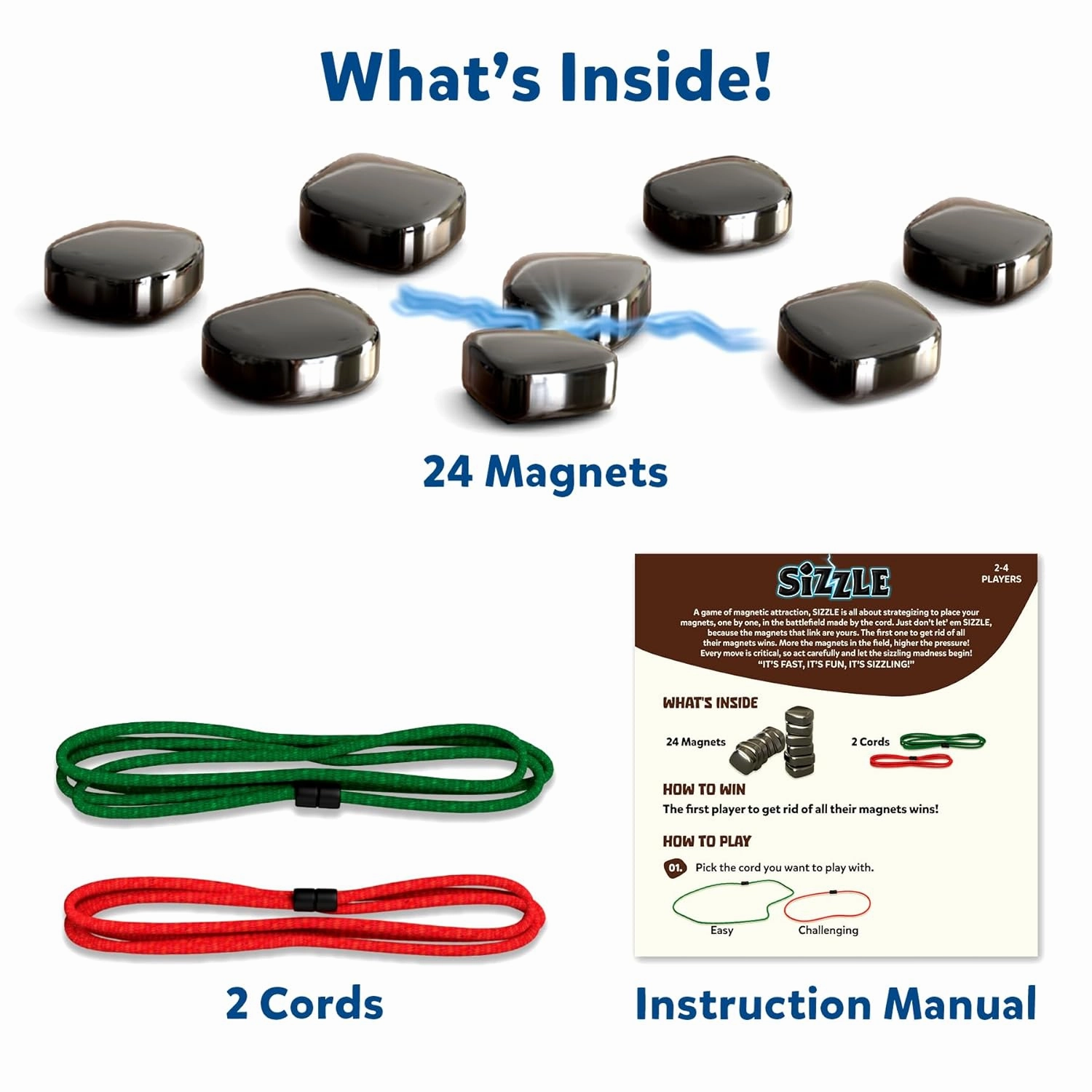Skillmatics Sizzle - Classic Magnetic Attraction Strategy Game For Ages 15 