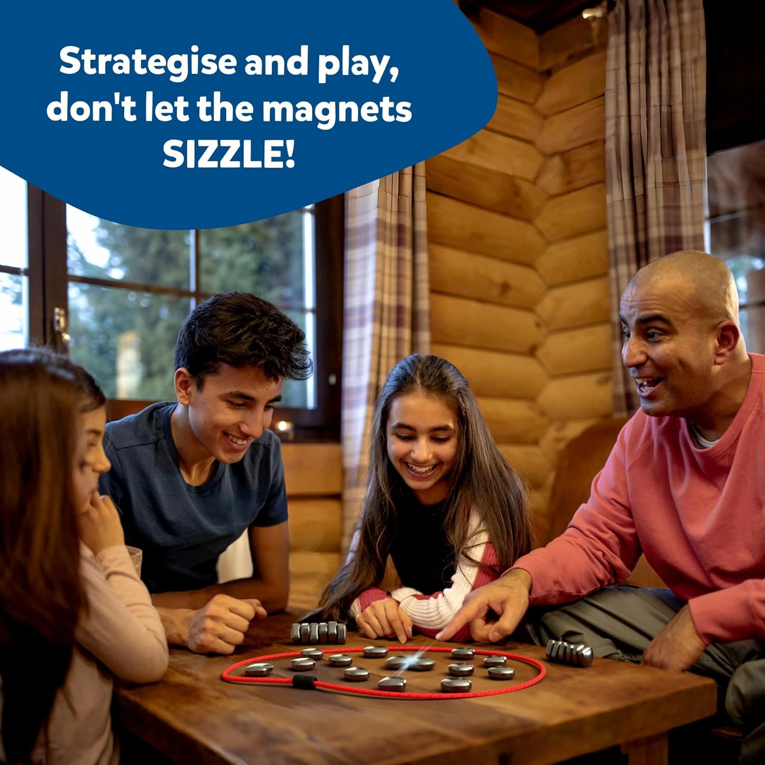 Skillmatics Sizzle - Classic Magnetic Attraction Strategy Game For Ages 15 