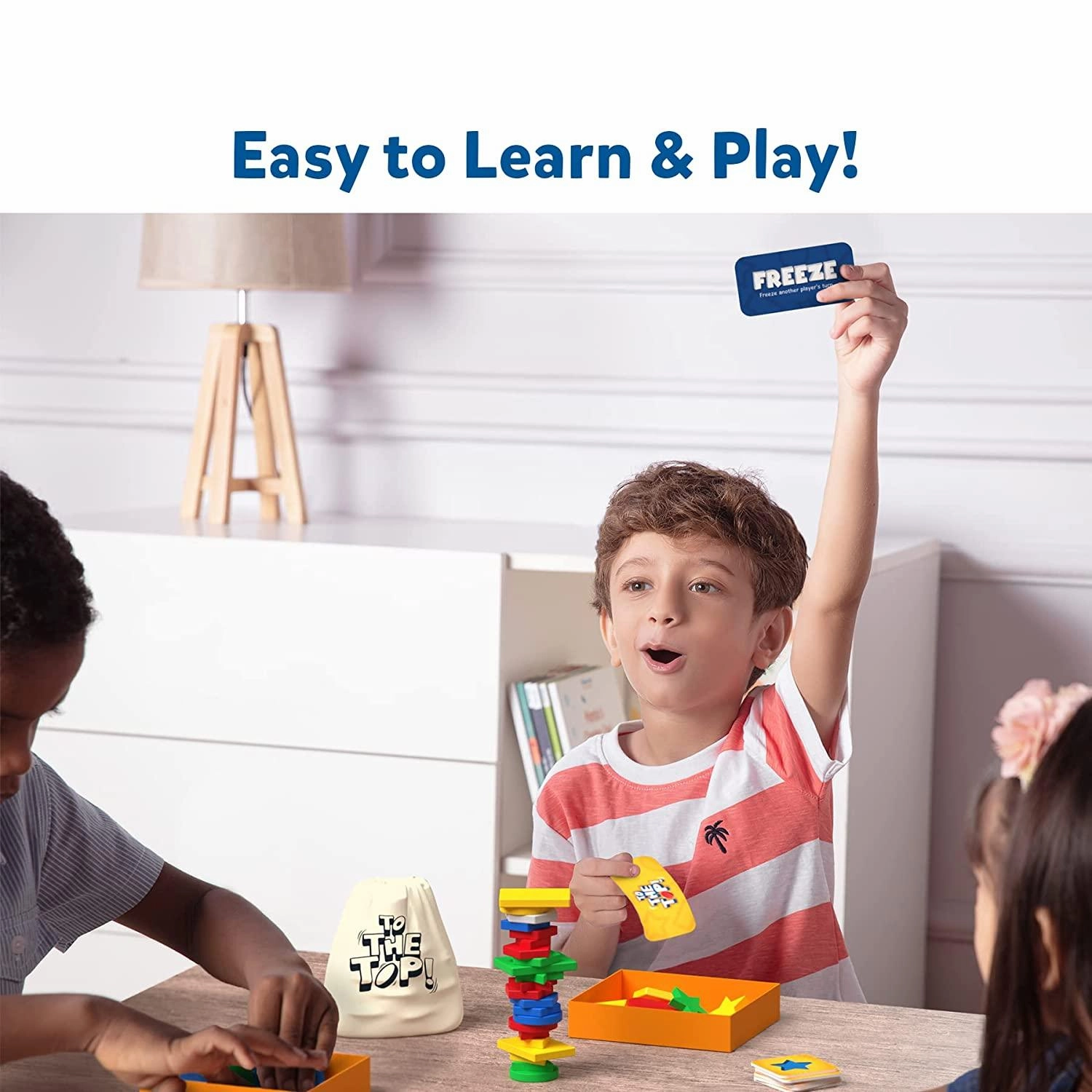 Skillmatics To The TOP! - Matching, Balancing & Strategy Family Board Game for Ages 6 