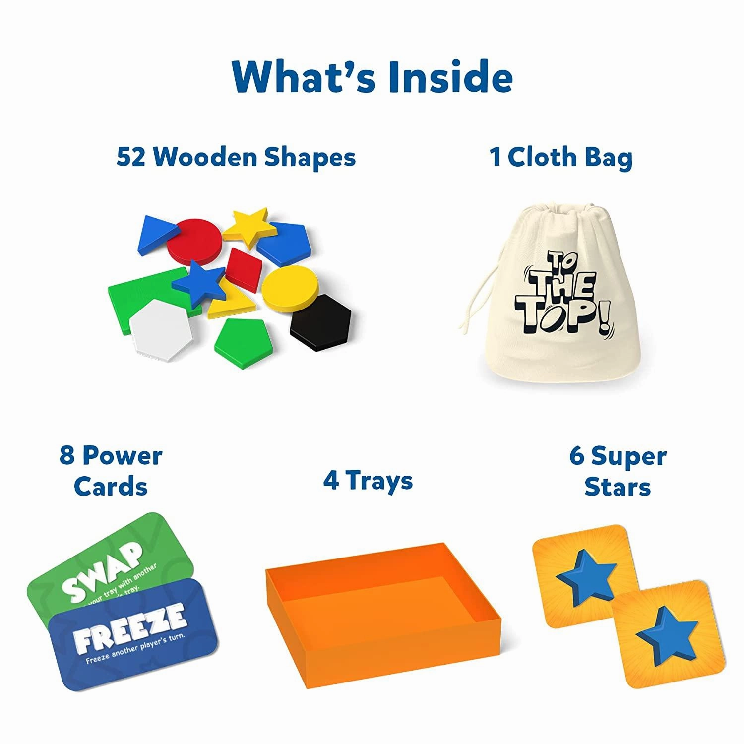 Skillmatics To The TOP! - Matching, Balancing & Strategy Family Board Game for Ages 6 