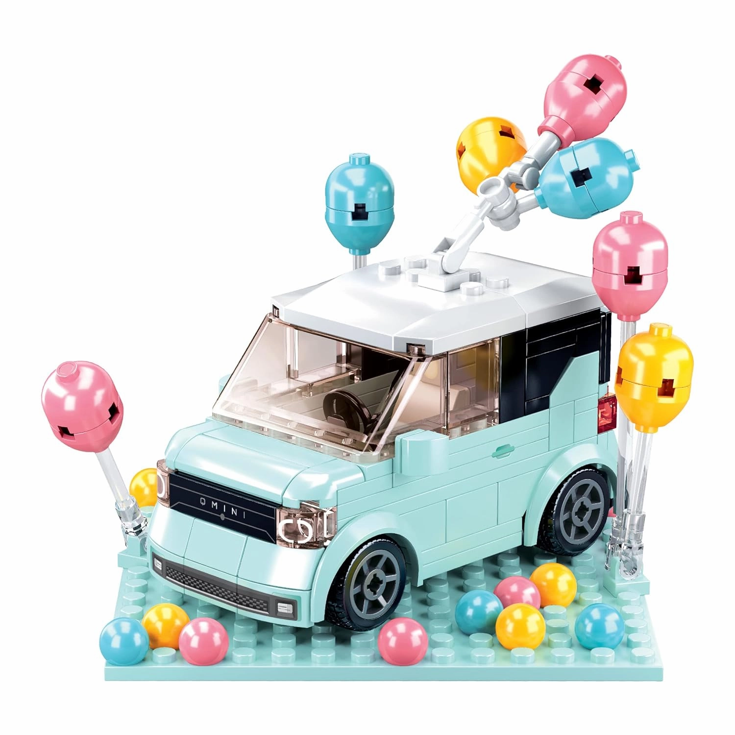Sluban Mini Handcraft-Mini Car Building Blocks For Ages 8 