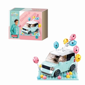 Sluban Mini Handcraft-Mini Car Building Blocks For Ages 8 