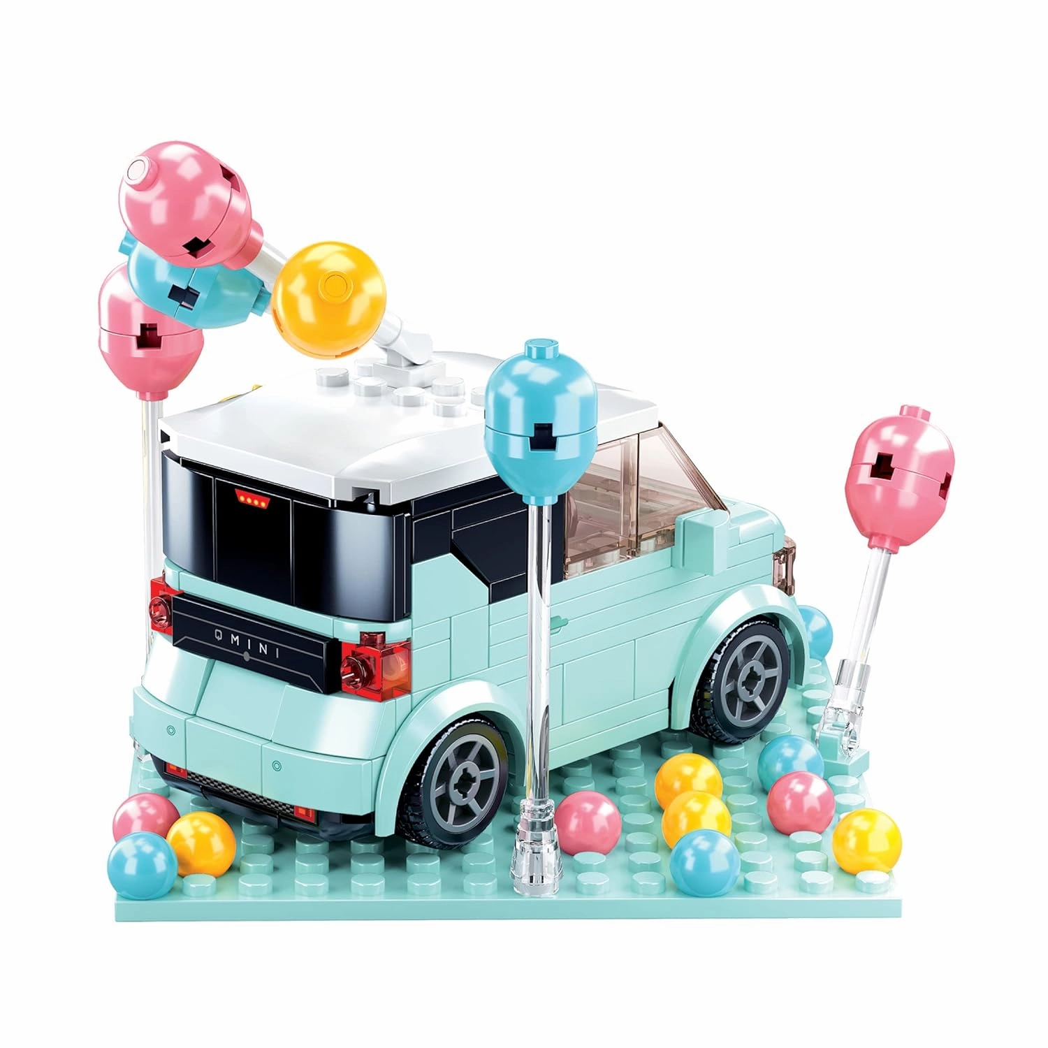 Sluban Mini Handcraft-Mini Car Building Blocks For Ages 8 