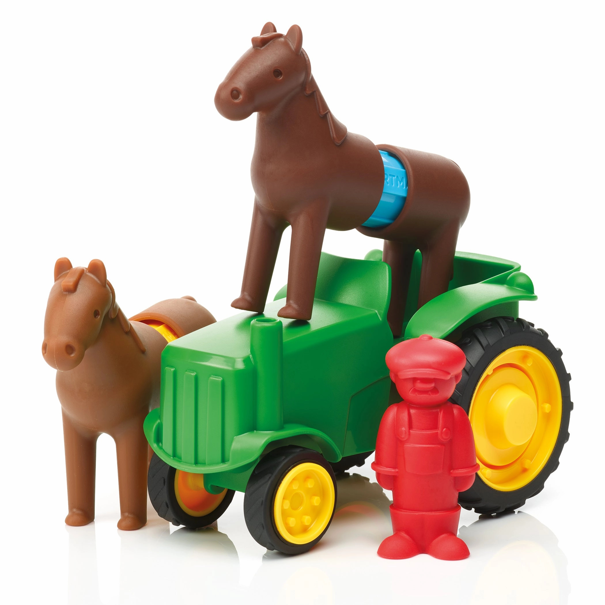 SmartMax My First Farm Tractor Magnetic Building Set