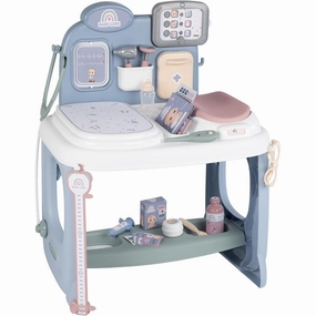 Smoby Baby Childcare Center Playset - Pastel with 24 Medical Toy Accessories, for Kids Age 3 