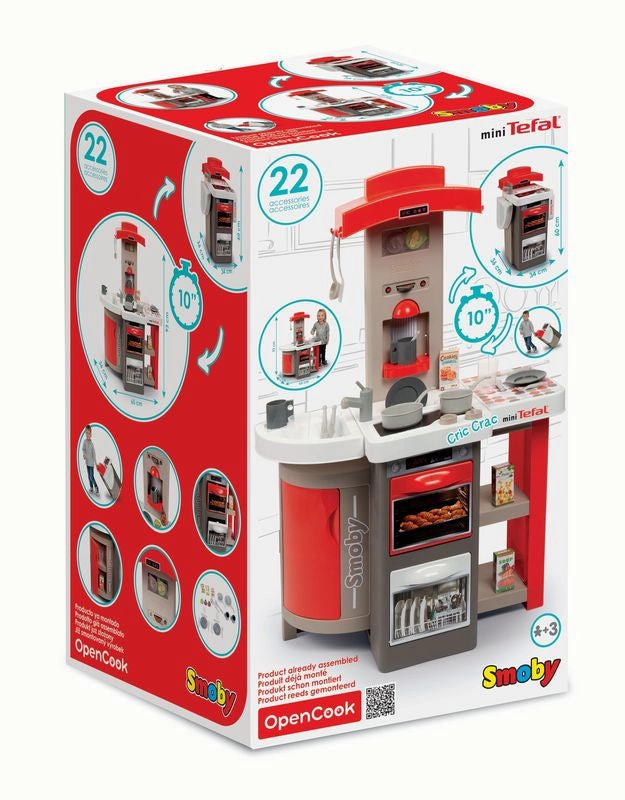Smoby Mini Tefal Opencook Kitchen