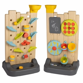 Smoby Ultimate 32" Activity Wall - Water & Ball Play Center for Toddlers