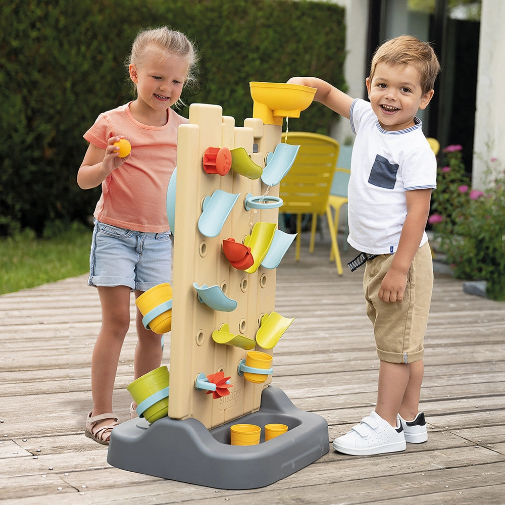 Smoby Ultimate 32" Activity Wall - Water & Ball Play Center for Toddlers