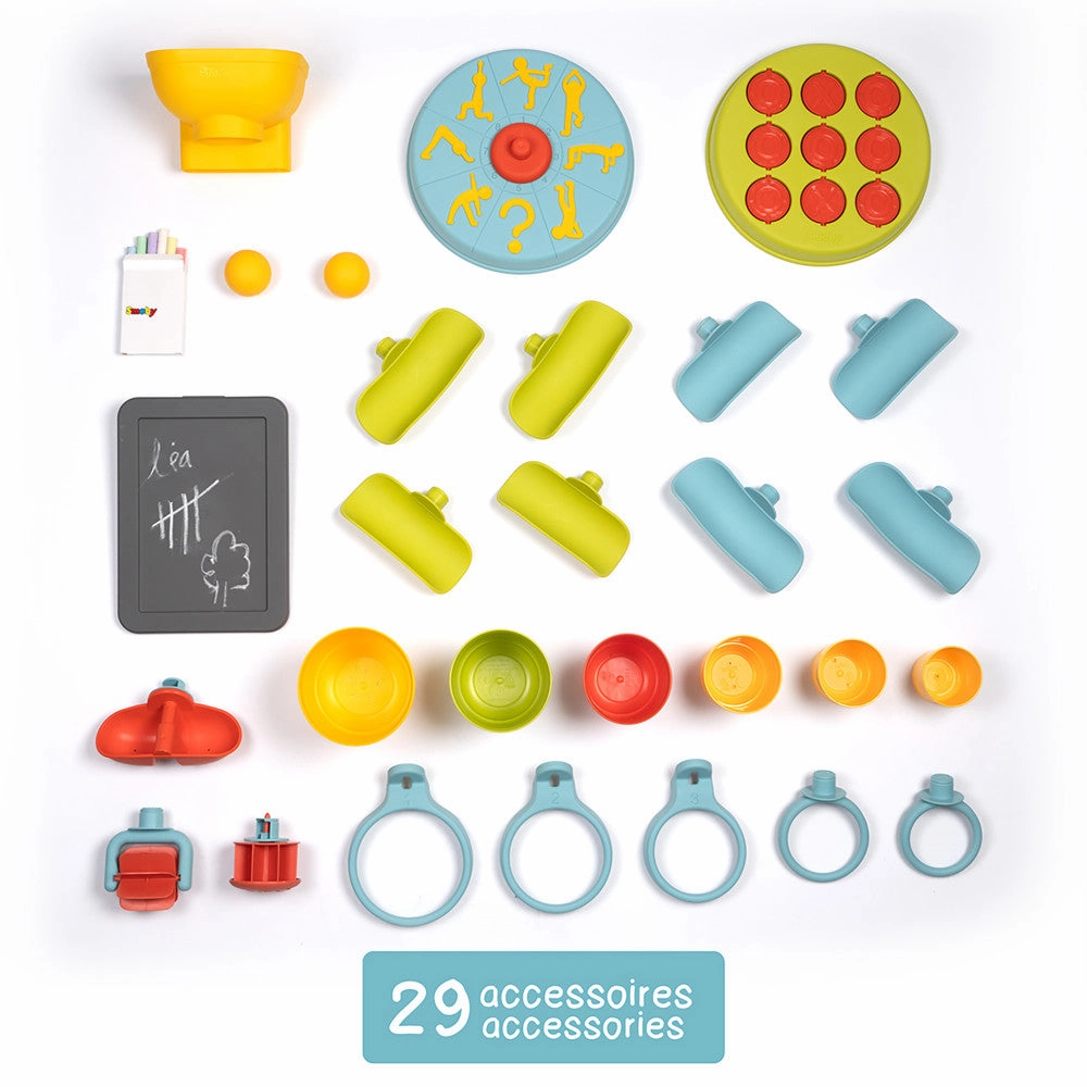Smoby Ultimate 32" Activity Wall - Water & Ball Play Center for Toddlers