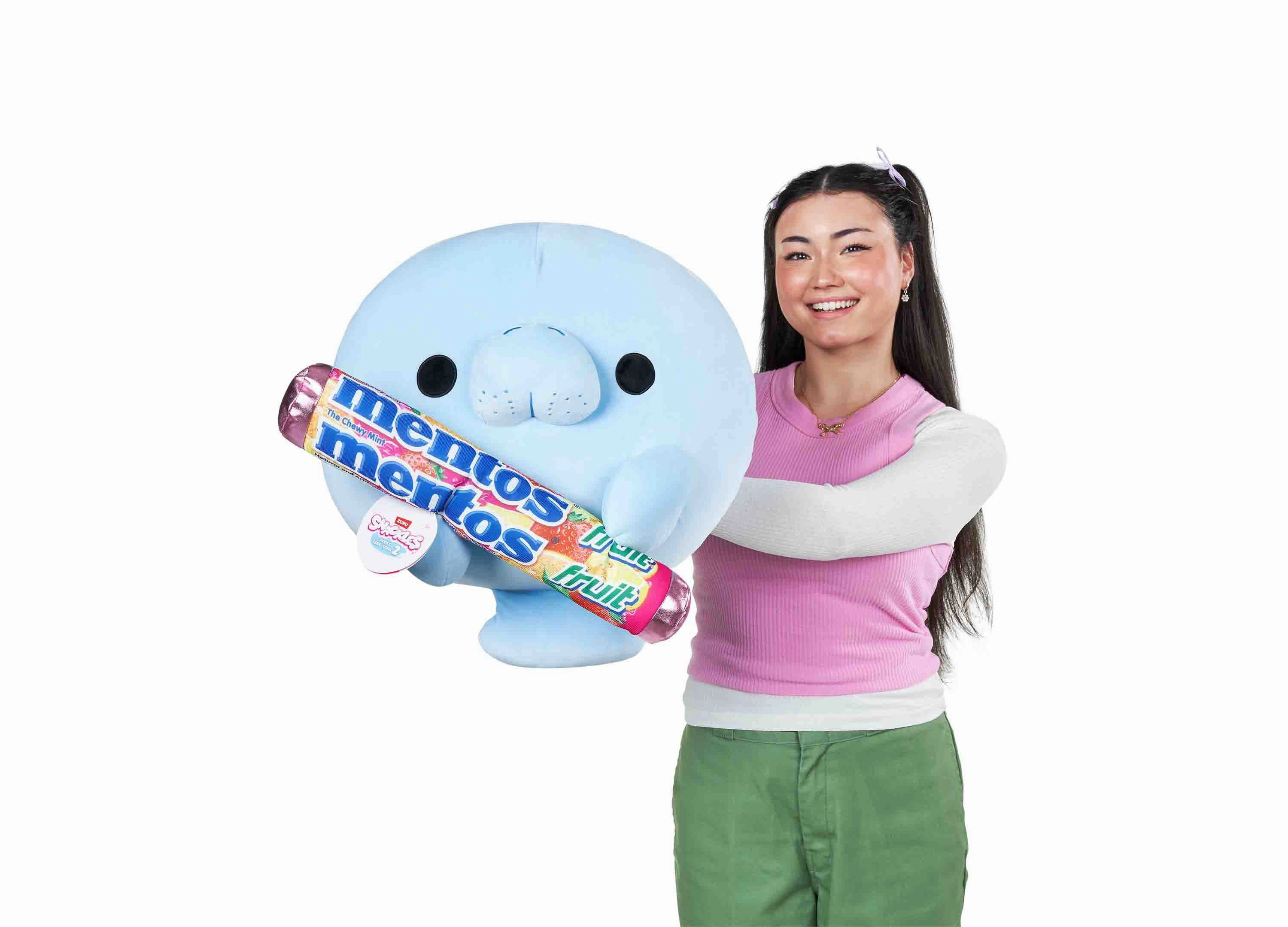 Snackles Series 2 16-Inch Mentos Fruit Sea Cow Plush