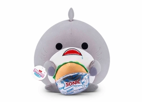 Snackles Series 2 16-inch Shark and Sonic Super Soft Plush