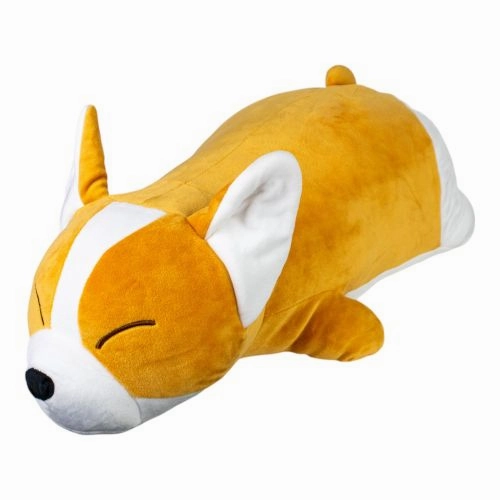 Snoozimals 20 inch Oliver the Corgi Plush - Ultra-Soft Cuddly Toy