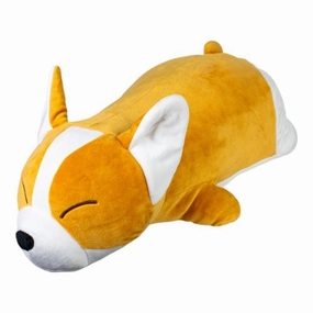Snoozimals 20 inch Oliver the Corgi Plush - Ultra-Soft Cuddly Toy