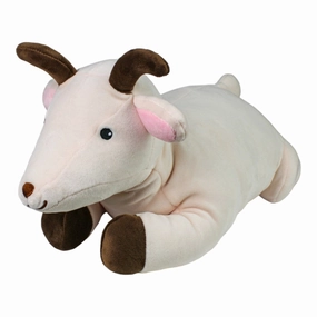 Snoozimals Snuggly 20in Goat Plush - Adorable Cuddly Toy