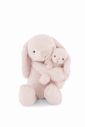 Snuggle Bunnies - Plush Frankie The Hugging Bunny - Blush  - 30cm