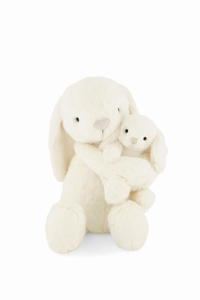 Snuggle Bunnies - Plush Frankie The Hugging Bunny - Marshmallow  - 30cm