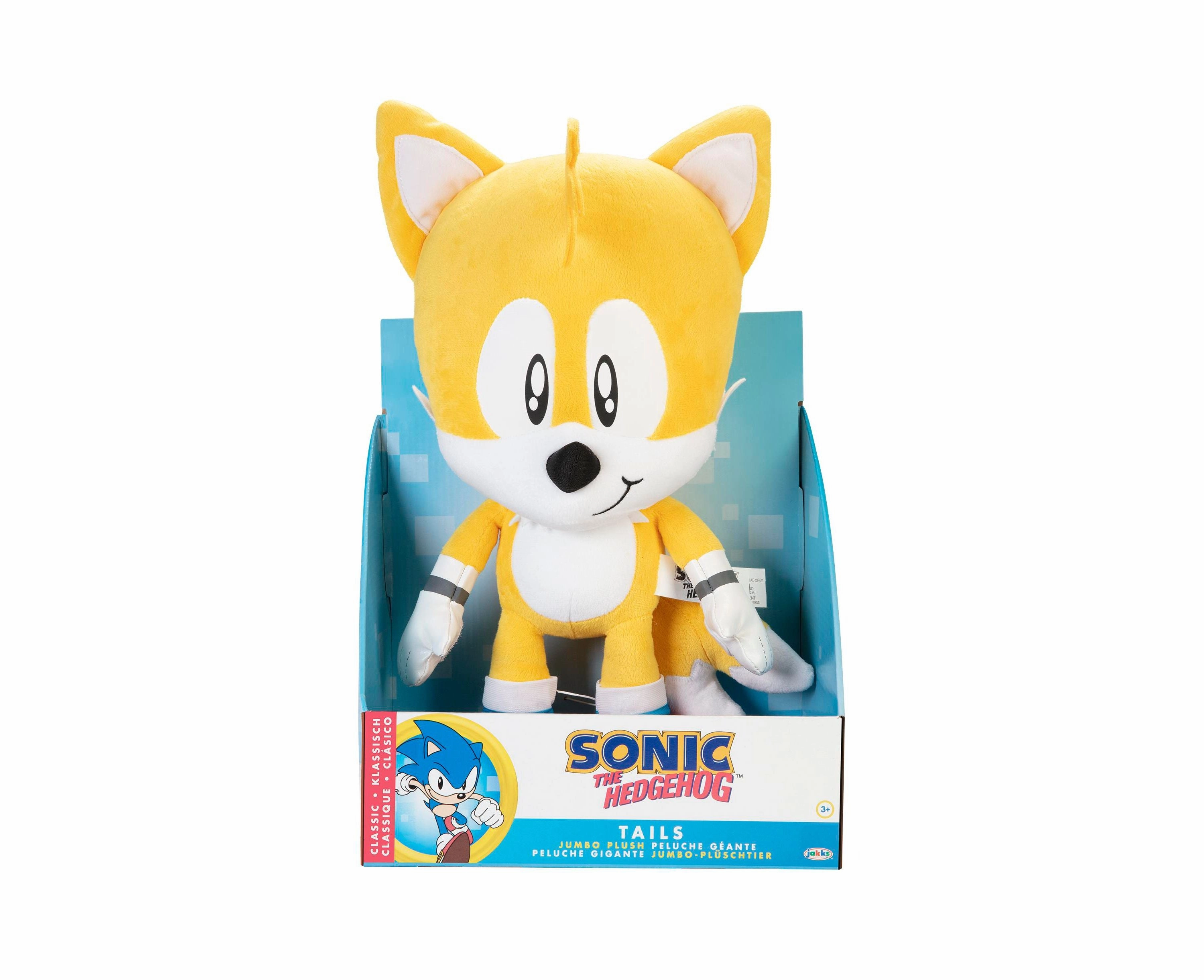 Sonic The Hedgehog Tails 18-inch Jumbo Plush - Character Collection