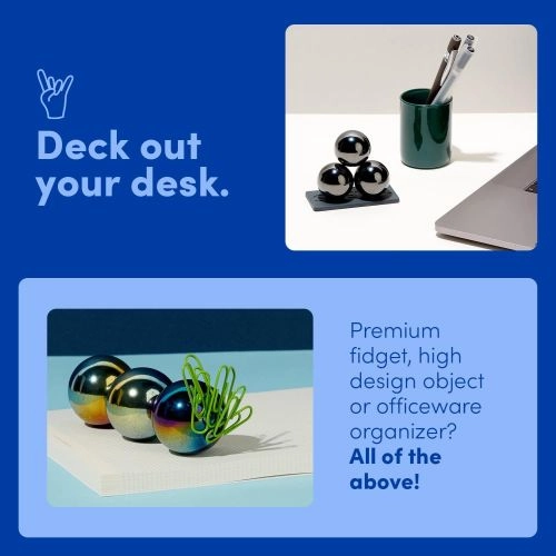Speks 33mm Mesmerizing Magnet Stress Balls