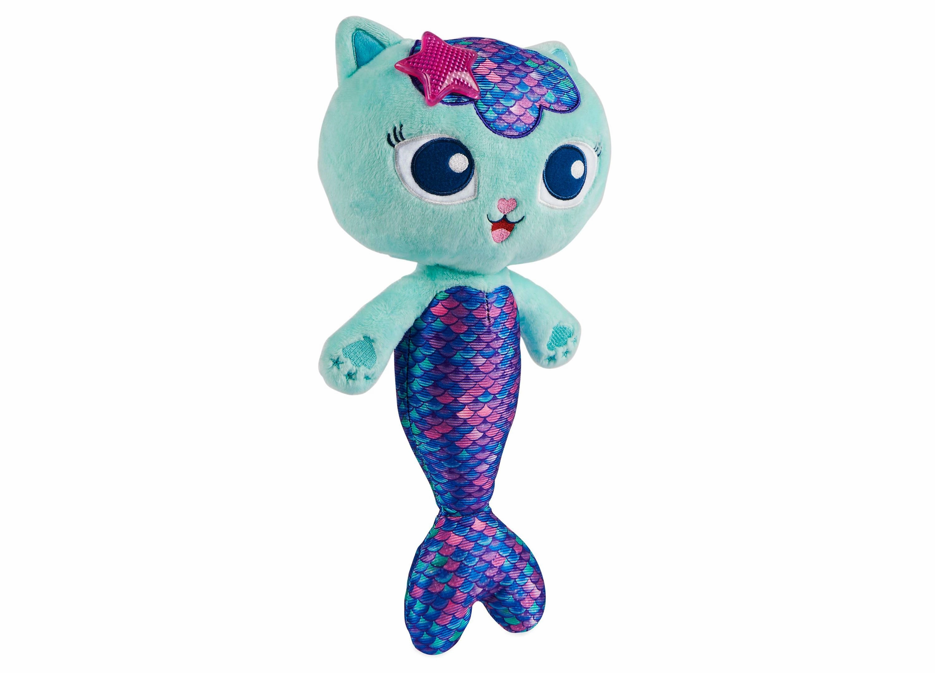 Spin Master Gabby's Dollhouse 11 inch MerCat Plush Toy