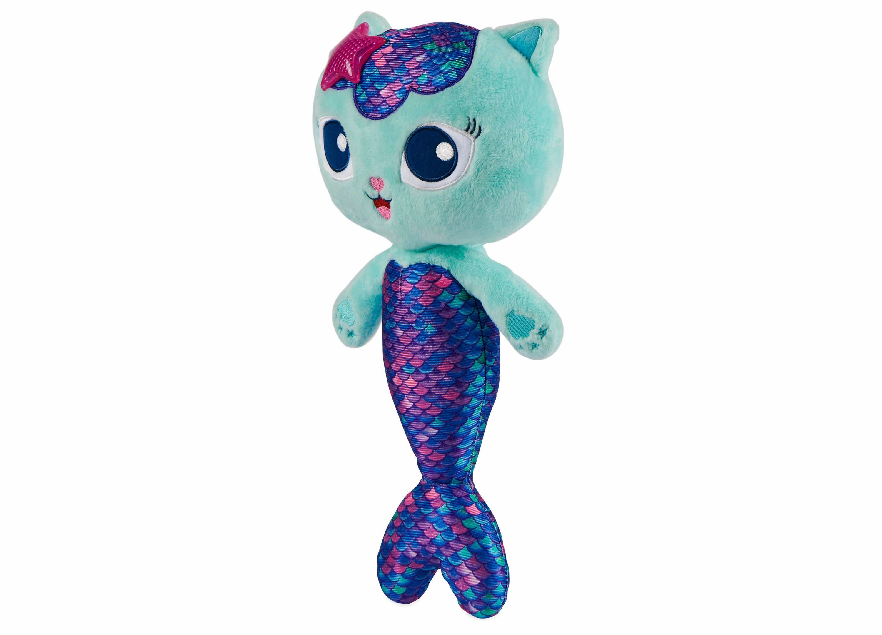 Spin Master Gabby's Dollhouse 11 inch MerCat Plush Toy