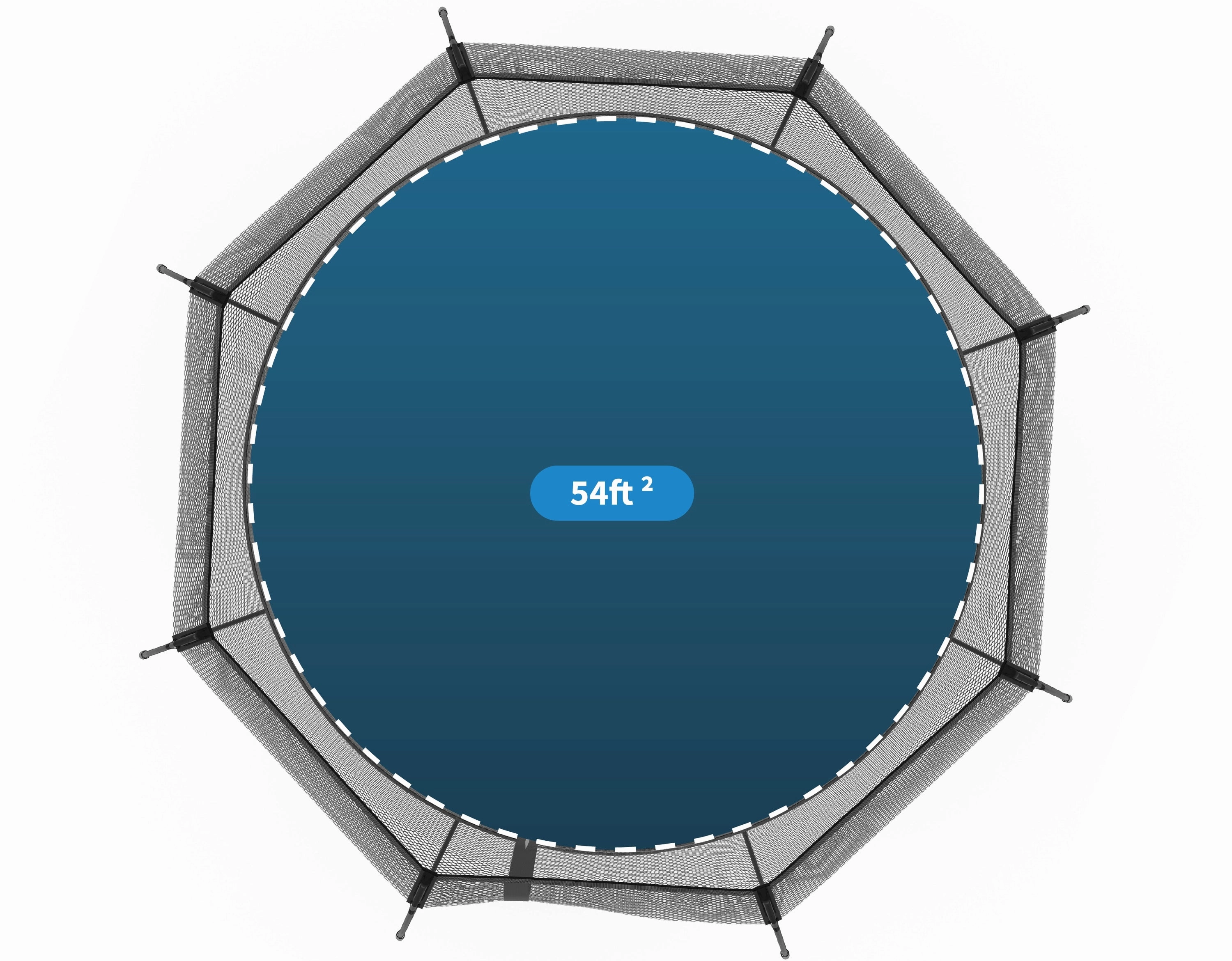 Springfree Compact Round Trampoline With Enclosure - Outdoor Trampoline Activity Toy