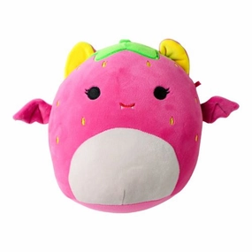 Squishmallow 8 Inch Polyester Black Light Glow Plush