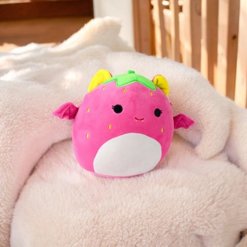 Squishmallow 8 Inch Polyester Black Light Glow Plush