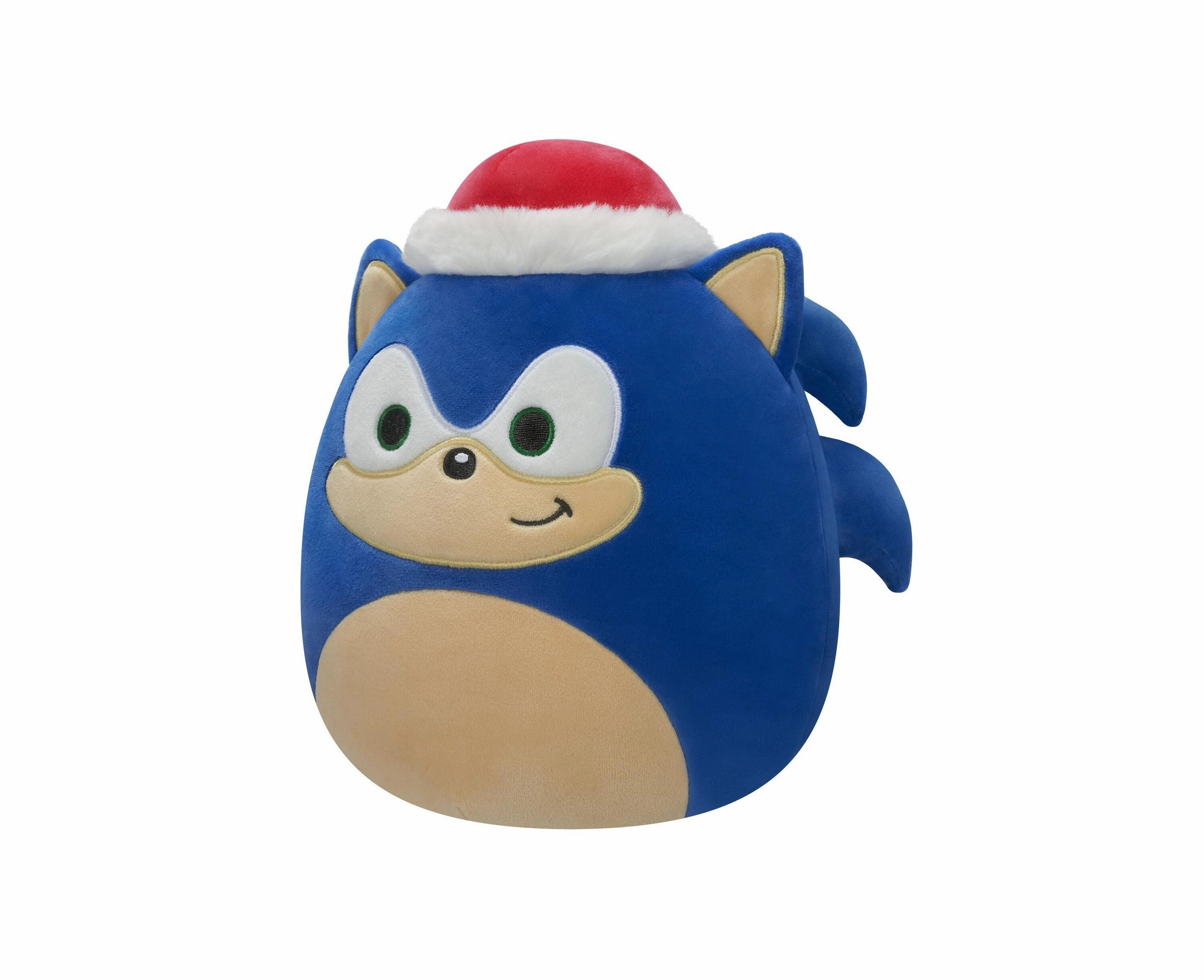 Squishmallow Holiday 8 inch Sonic Santa Hat Plush