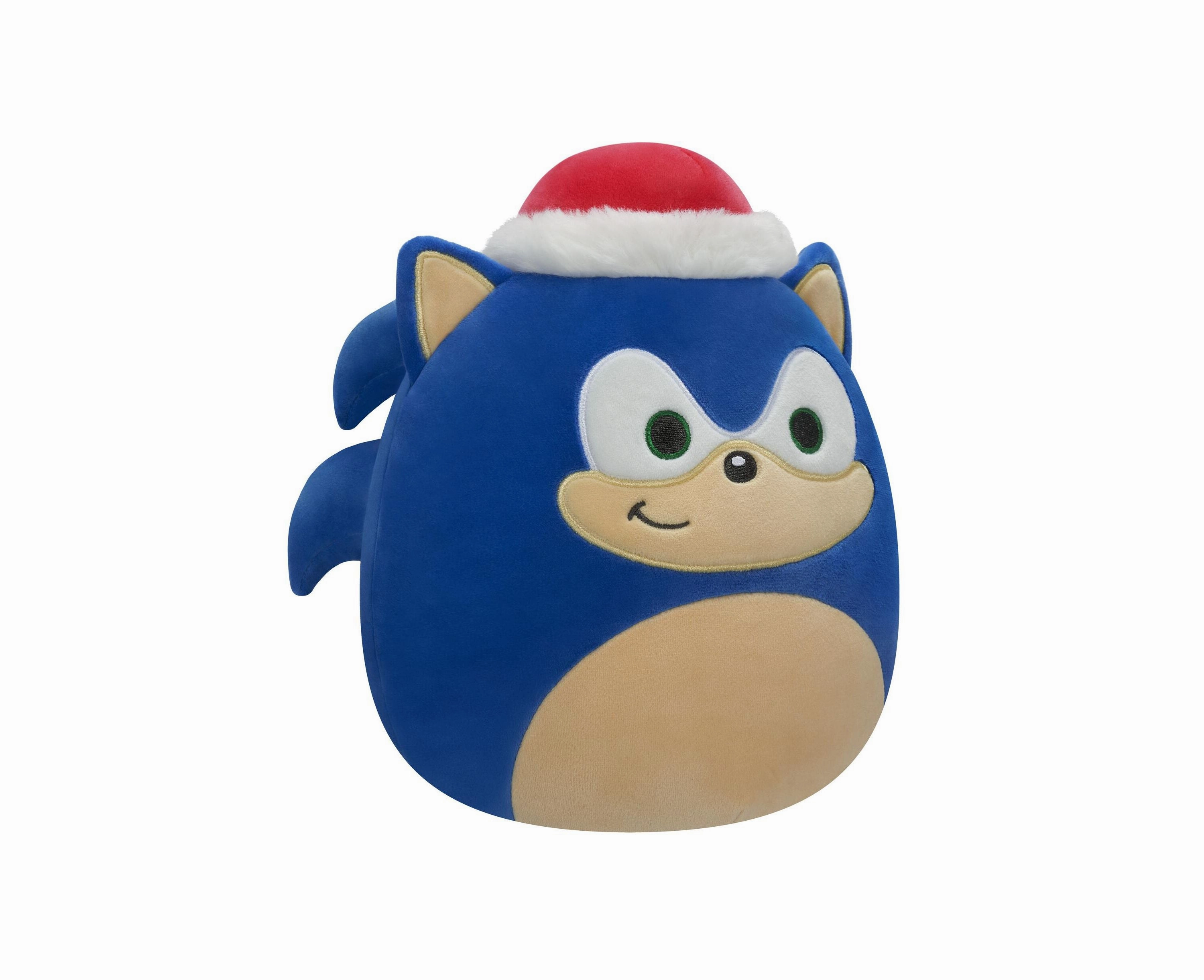 Squishmallow Holiday 8 inch Sonic Santa Hat Plush