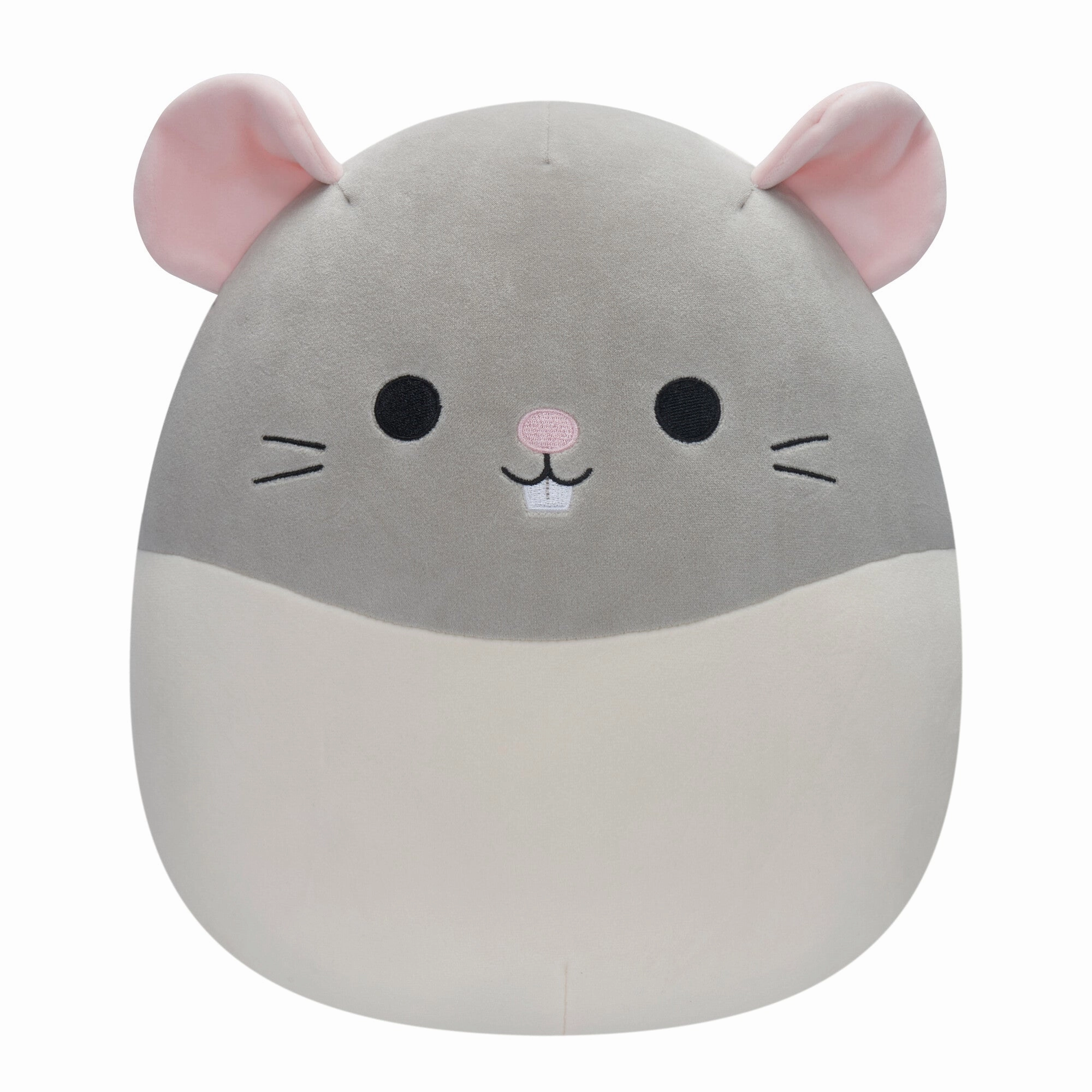 Squishmallows 12 Inch (30cm) Plush Rusty The Grey & White Rat