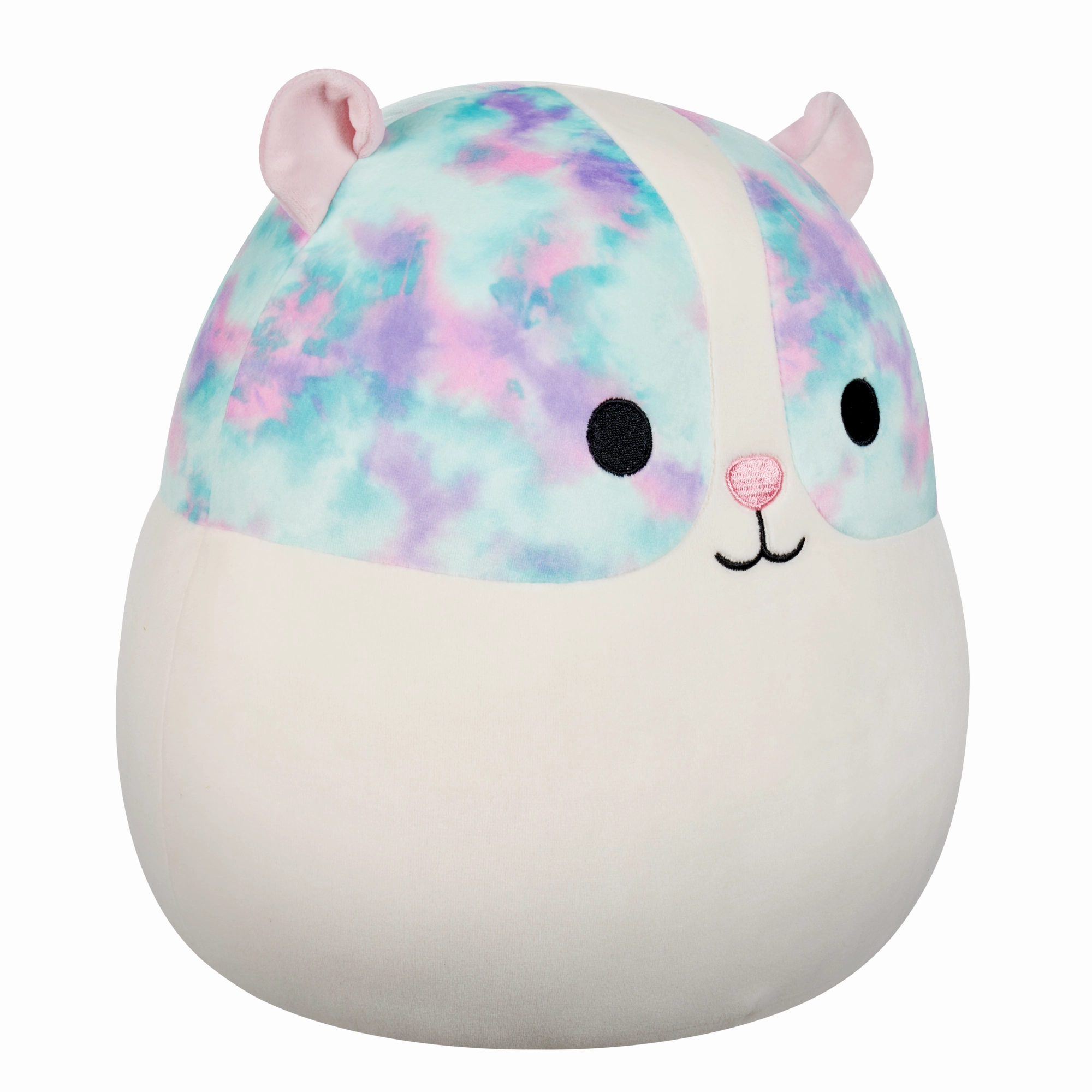 Squishmallows 12 Inch Plush S20 Rhys Guinea Pig With Multicolored Eyepatches