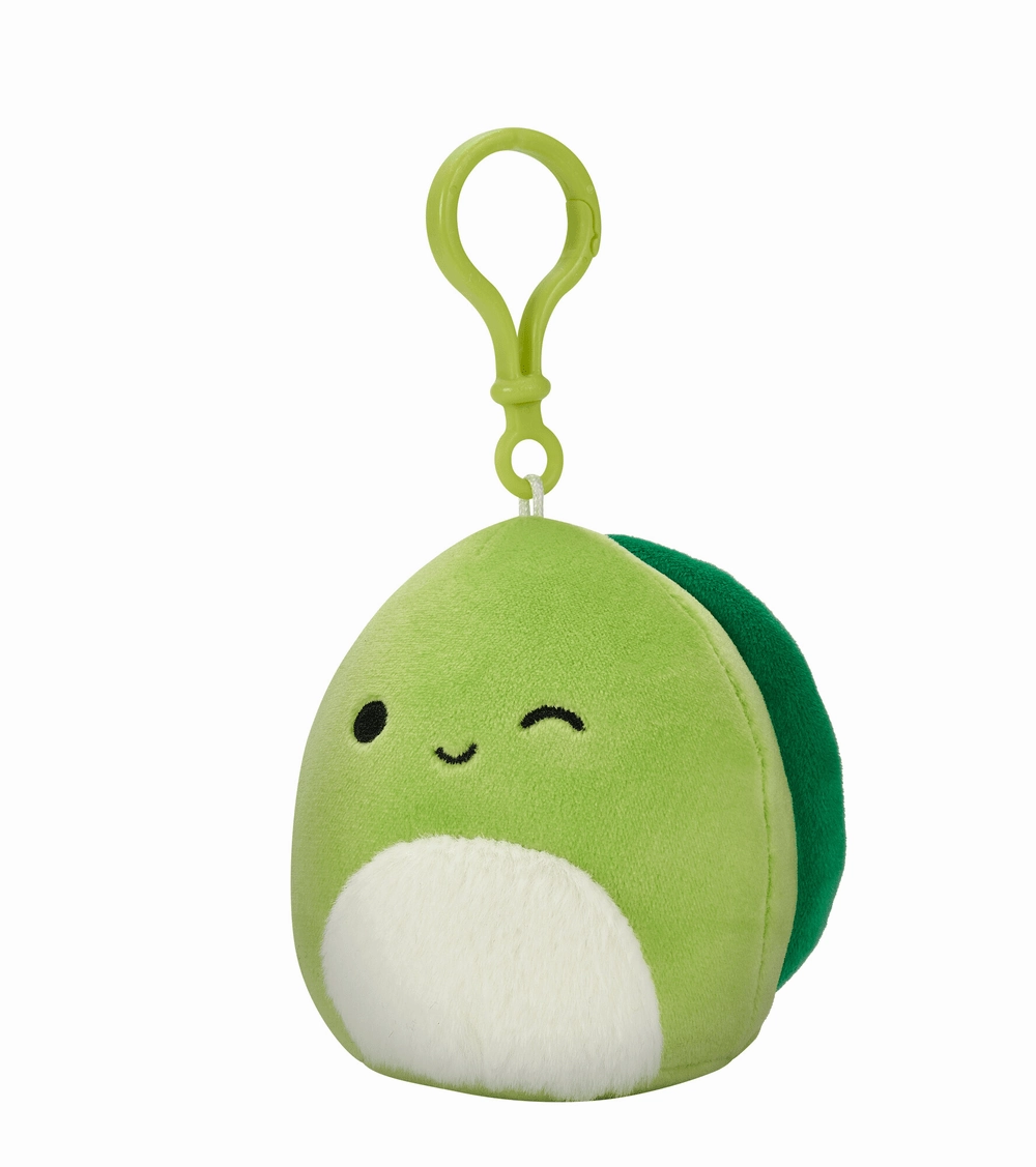 Squishmallows 3.5 Inch Plush Clip-On Henry The Winking Turtle