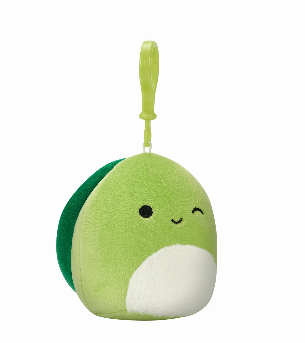 Squishmallows 3.5 Inch Plush Clip-On Henry The Winking Turtle