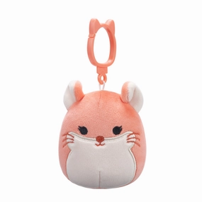 Squishmallows 3.5 Inch Series 21 Clip On Erica The Chinchilla