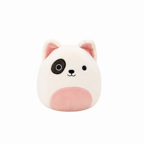 Squishmallows 5 Inch Series 25 Plush Charlie The White Bull Terrier