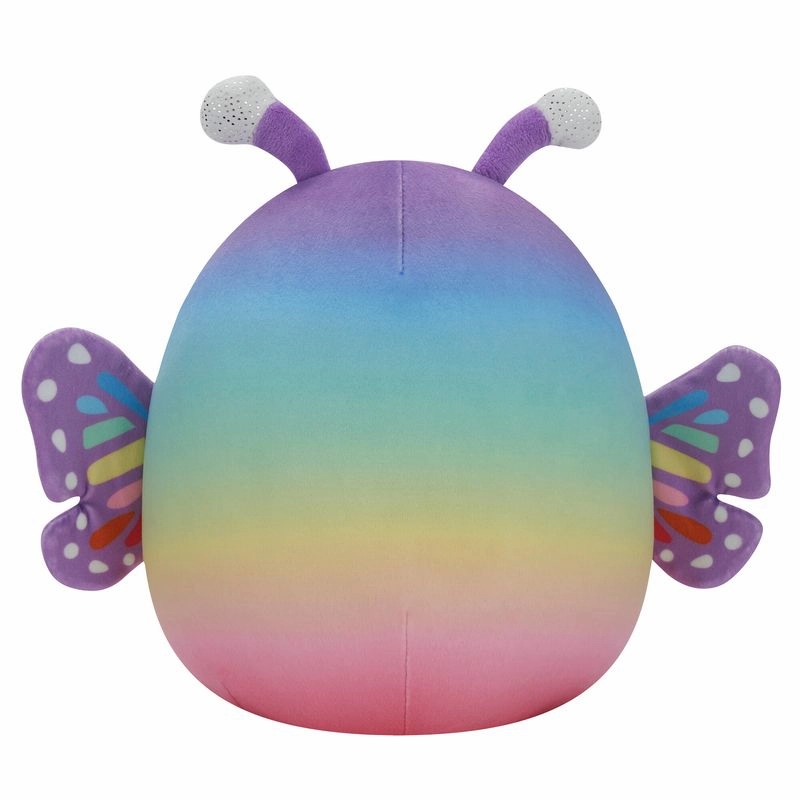 Squishmallows 7.5 Inch Plush S14 Estephania Rainbow Gradient Butterfly