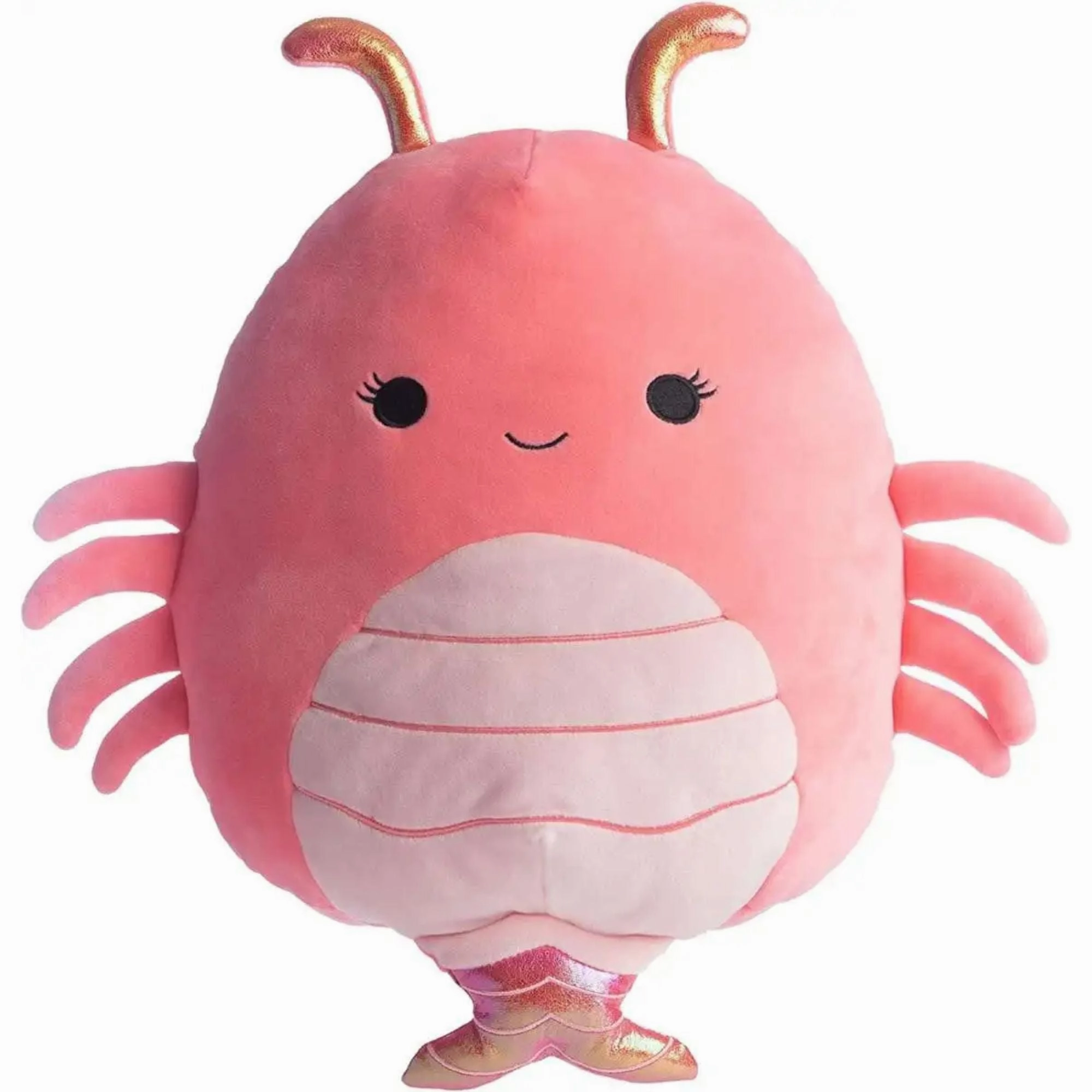 Squishmallows 7.5 Inch Plush S14 Simone Light Pink Shrimp