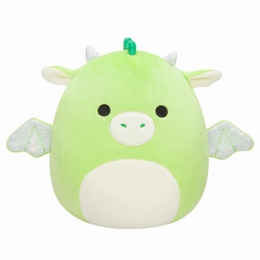 Squishmallows 7.5 Inch Plush S16 Desmund Green Dragon